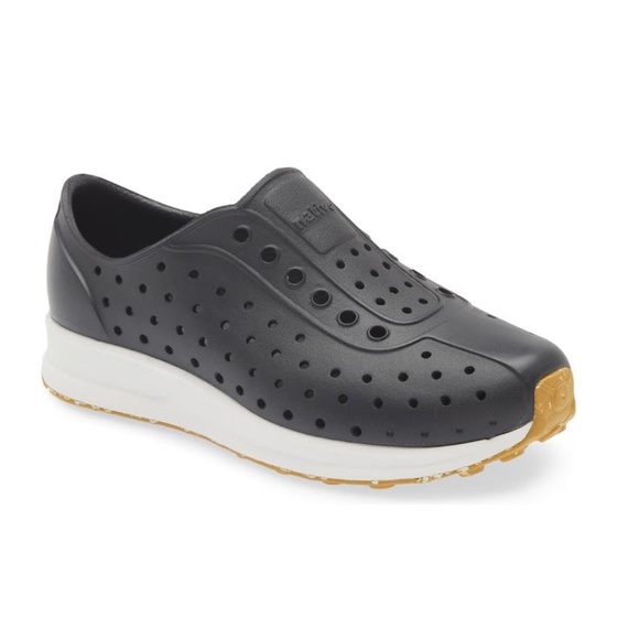 Native Robbie Sugarlite Slip On Sneakers Shoe Jiffy Black / Shell White Size C10 - Picture 10 of 10